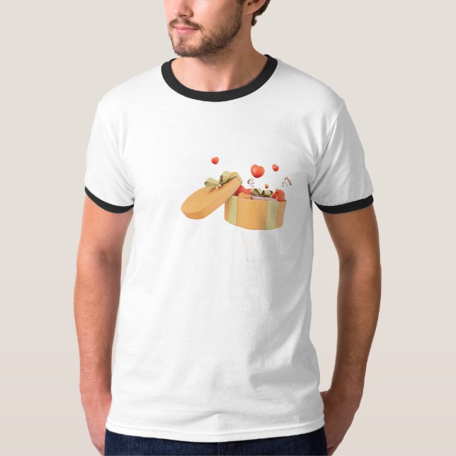 T-Shirt assorti pour l'équipe d'anniversaire (Devant)