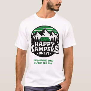 T-shirt assorti pour un voyage en famille avec les