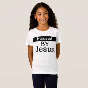 T-Shirt Assuré par Jésus Foi Chrétienne sur Prière de Peur