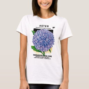 T-shirt Aster Vintage Seed Packet