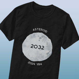 T-shirt Astéroïde 2024 YR4 2032