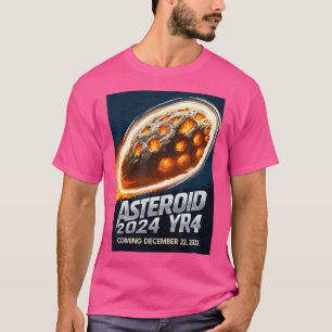 T-shirt Astéroïde 2024 Yr4 Décembre 2032 Astronomie