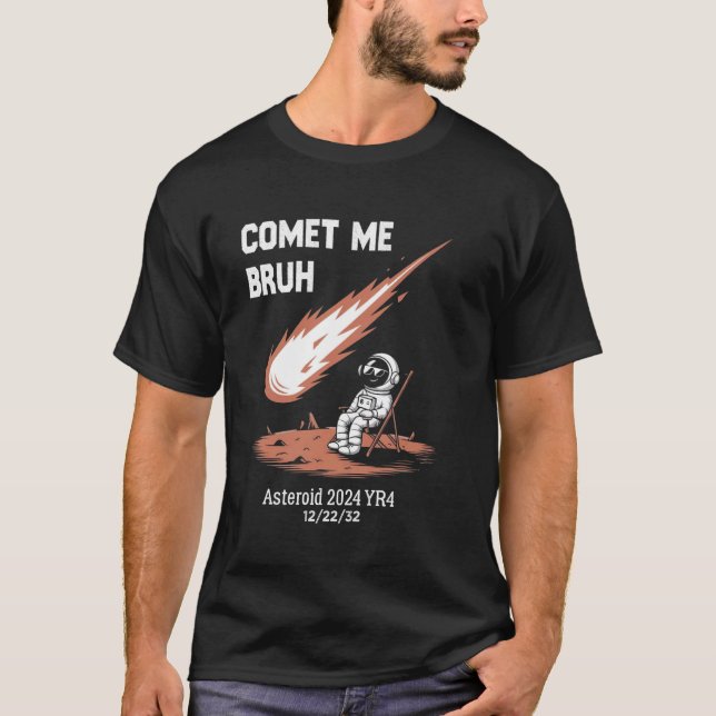 T-shirt Astéroïde 2032 Astéroïde 2024 YR4 décembre 2032 As (Devant)