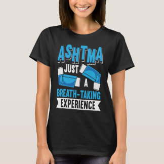 T-shirt Asthma Awareness Inhaler Sarcasm Copd Breathing Re