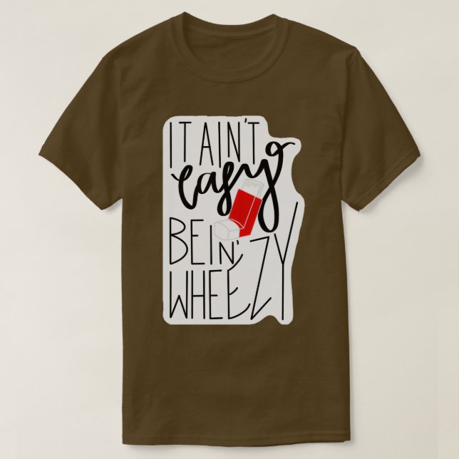 T-shirt asthme (Design devant)