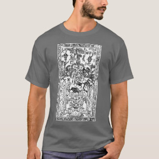 T-shirt Astonaut maya Pakal Palenque World Tree Art