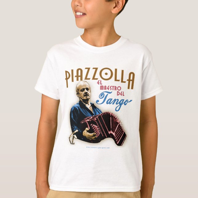 T-shirt Astor Piazzolla (Devant)