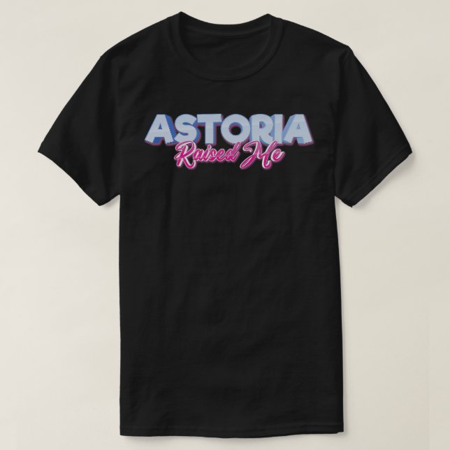 T-shirt Astoria M'A Élevé 1 (Design devant)