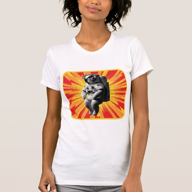 T-shirt AstroCat (Devant)