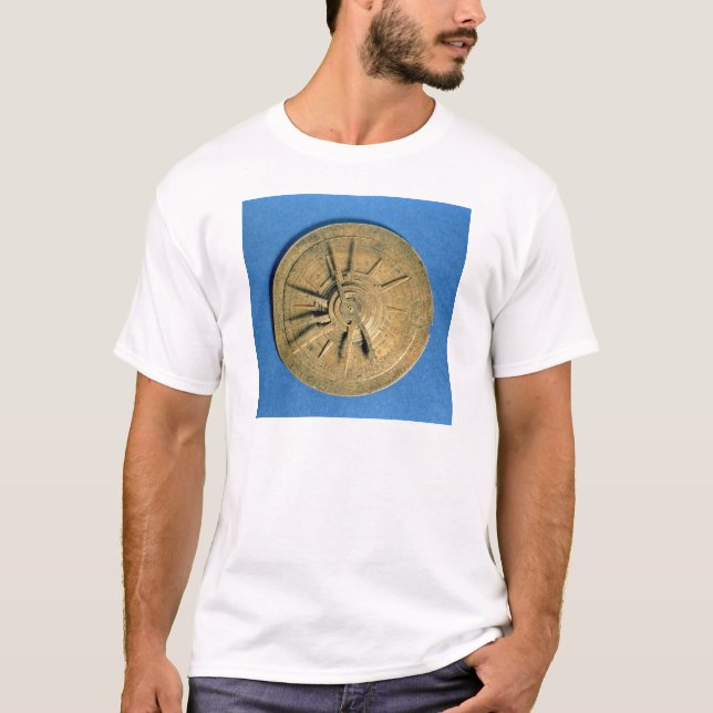 T-shirt Astrolabe pour les horoscopes calculateurs, (Devant)