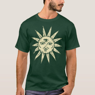 T-shirt Astrolo Astrologie de l'horoscope Sun Tarot d Read