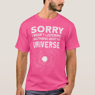 T-shirt Astrologie de la galaxie spatiale