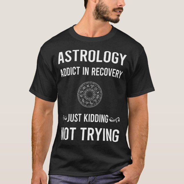 T-shirt Astrologie de récupération (Devant)