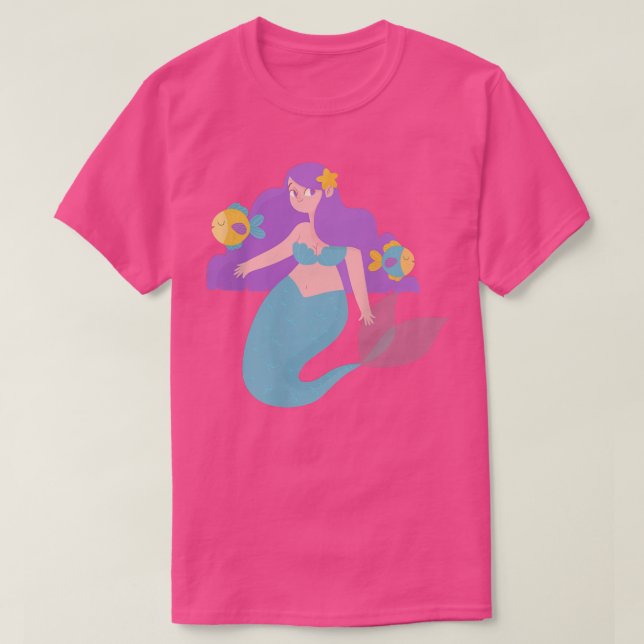 T-shirt Astrologie Poissons Femmes Horoscope Femmes Ados B (Design devant)