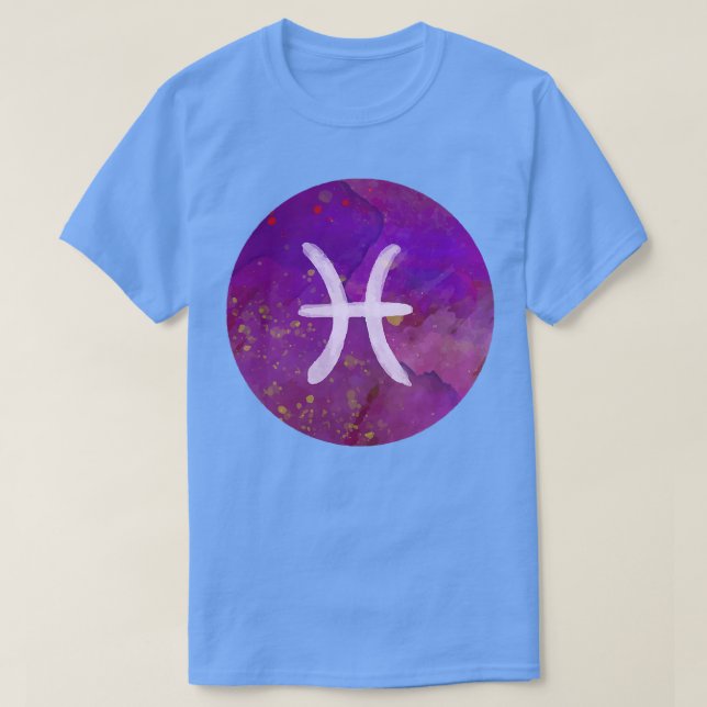 T-shirt Astrologie Poissons Femmes Horoscope Femmes Ados B (Design devant)