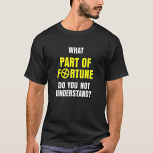 T-shirt Astrologie Quelle Partie De La Fortune Ne Comprene