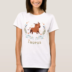 T-shirt Astrologie, signe du zodiaque Taureau
