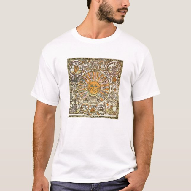 T-shirt astrologie solaire (Devant)