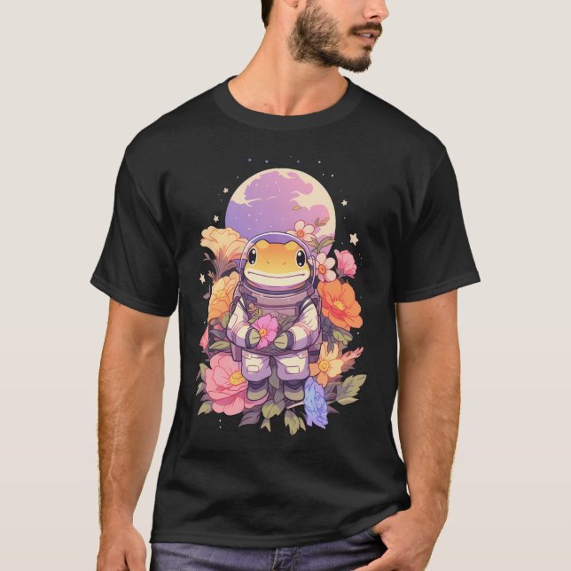 T-shirt Astronaut à la grenouille mûre (Devant)