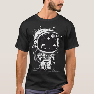 T-shirt Astronaut Aegyo Dans L'Espace