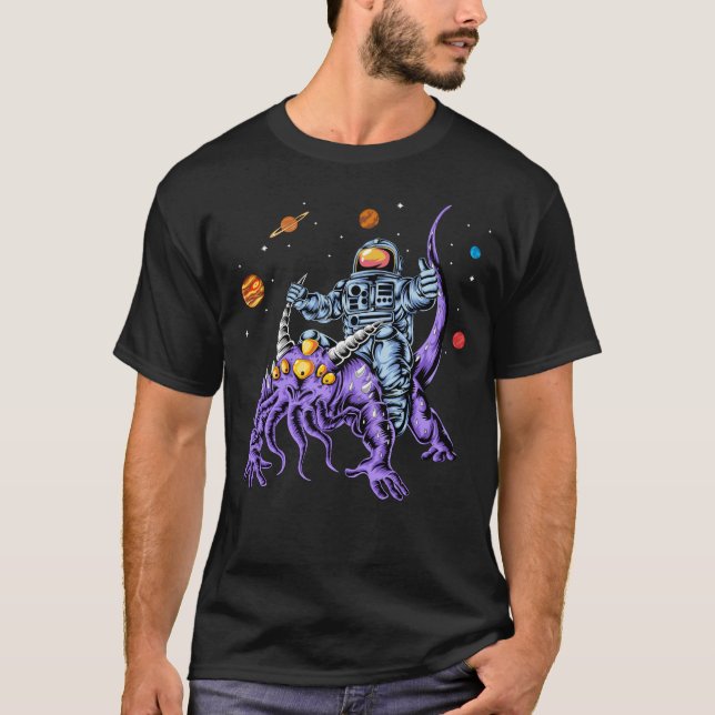 T-shirt Astronaut alien (Devant)