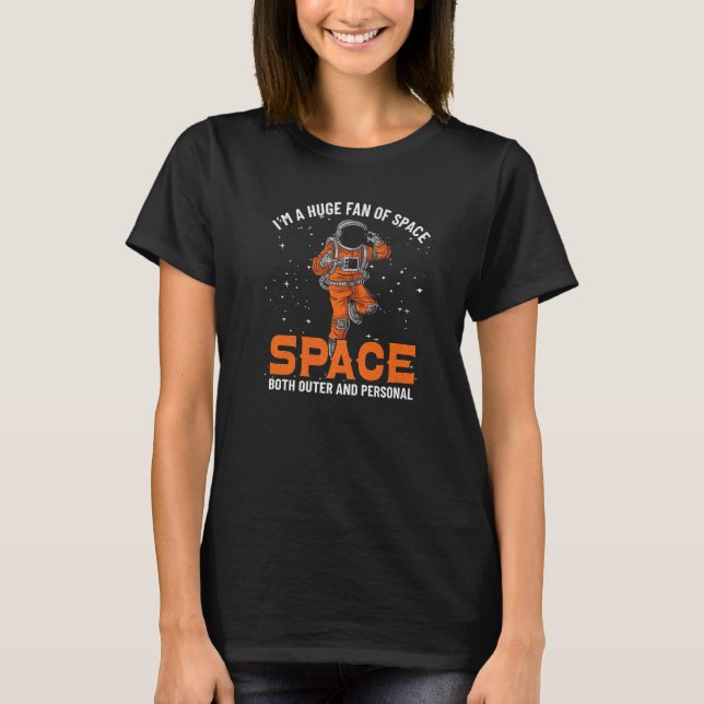 T-shirt Astronaut Astronomy Solar System Outer Space Kids  (Devant)