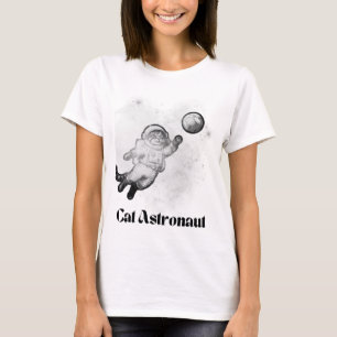 T-shirt Astronaut de chat