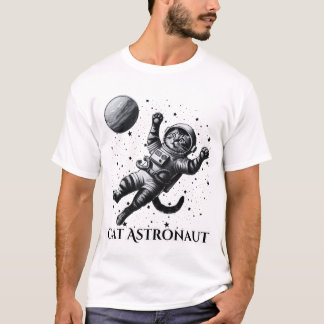 T-shirt Astronaut de chat