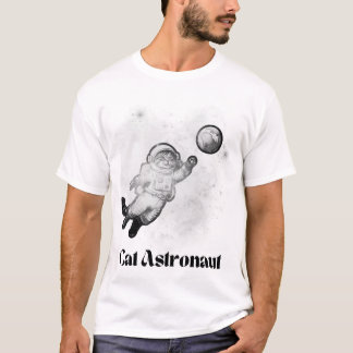 T-shirt Astronaut de chat