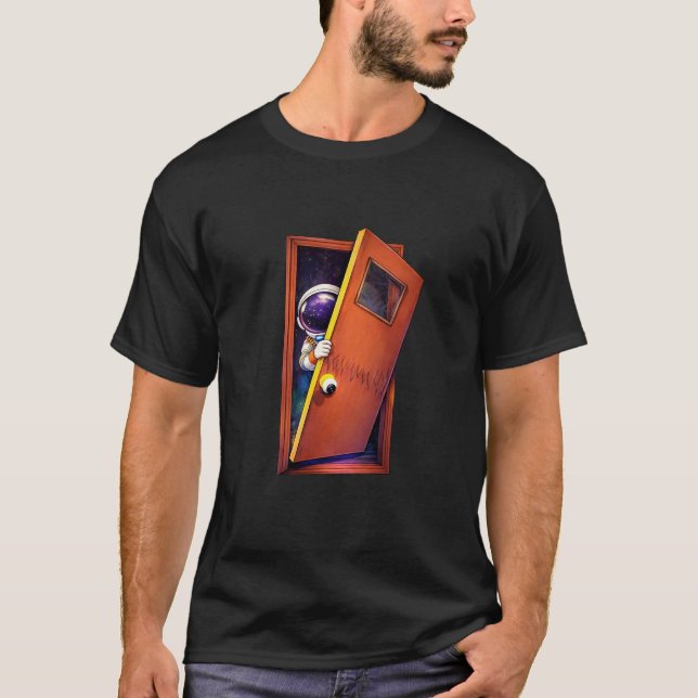 T-shirt Astronaut Doorway   (Devant)