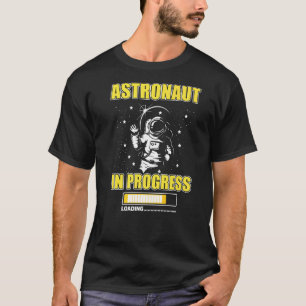 T-shirt Astronaut En Cours Chargement De Futures Lune Spac