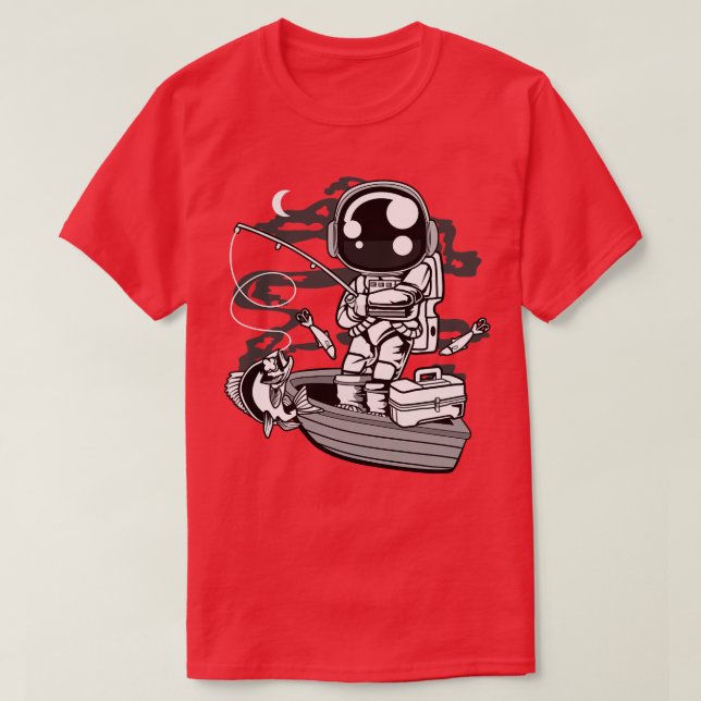 T-shirt Astronaut Fishman (Design devant)