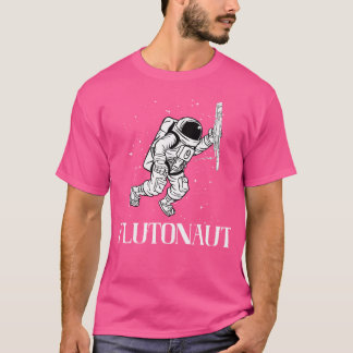 T-shirt Astronaut Flutist Flust Player Instrument de musiq