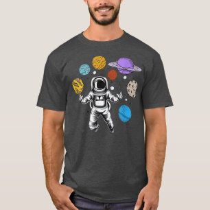 T-shirt Astronaut Funny Planètes Système solaire