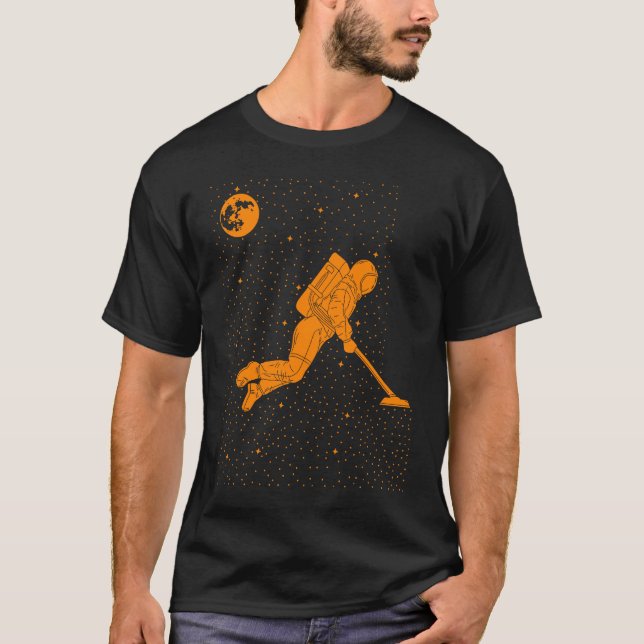 T-shirt Astronaut Homme Femme Spaceman Espace Vacuum (Devant)