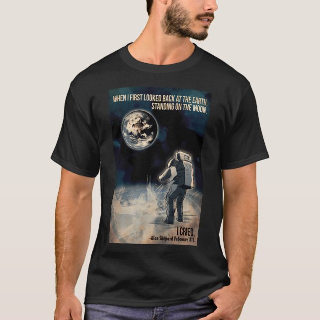 T-shirt Astronaut Nasa Alan Shepard (Devant)