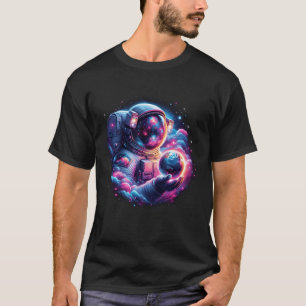 T-shirt Astronaut planète Terre Espace extra-atmosphérique
