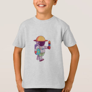 T-shirt Astronaut, Planètes amusantes