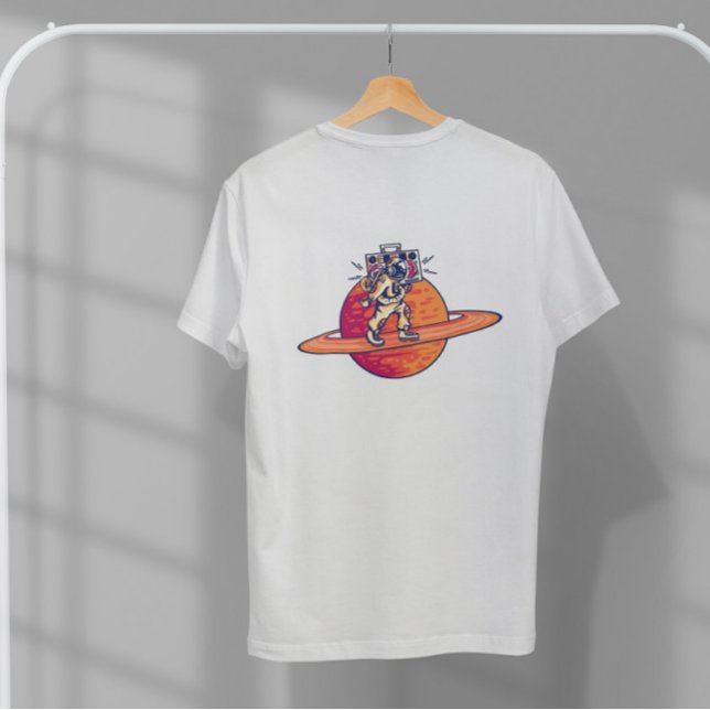 T-shirt Astronaut Saturn (Créateur téléchargé)