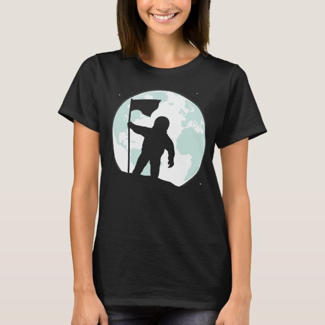 T-shirt Astronaut Silhouette (Devant)
