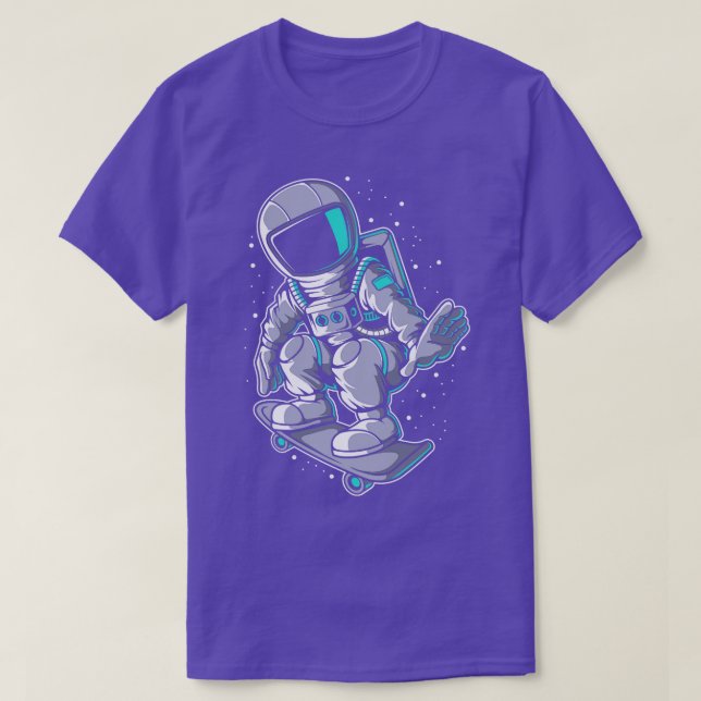 T-SHIRT ASTRONAUT SKATER (Design devant)