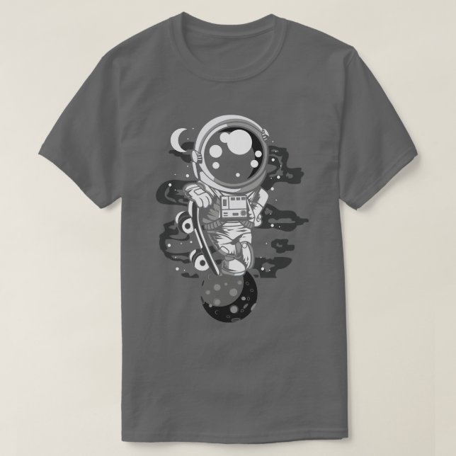 T-SHIRT ASTRONAUT SKATER GARÇON (Design devant)