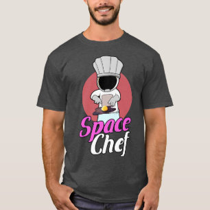 T-shirt Astronaut Space Chef Universe Eglise