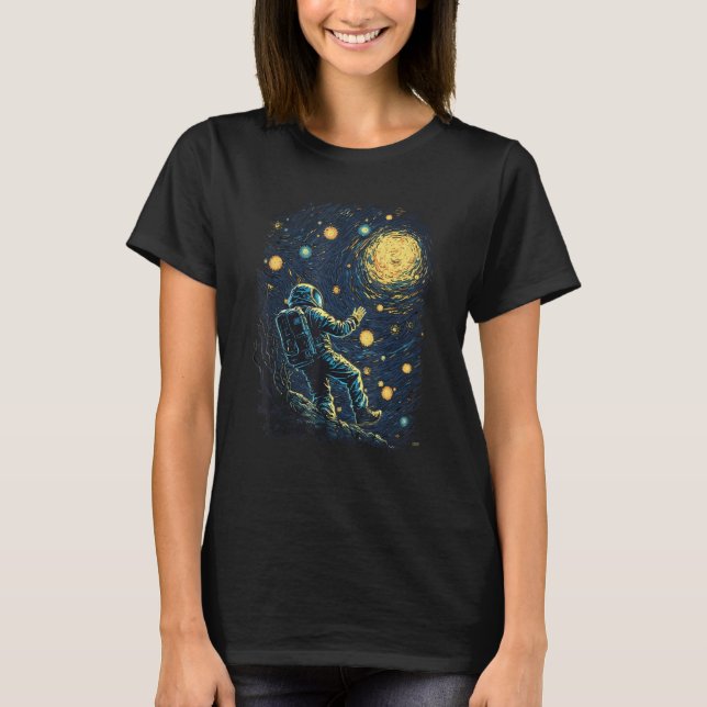 T-shirt Astronaut Space Gifts Science Gifts Funny Space_1 (Devant)