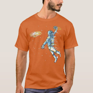 T-shirt Astronaut spatial de basket-ball Slam Dunk Science