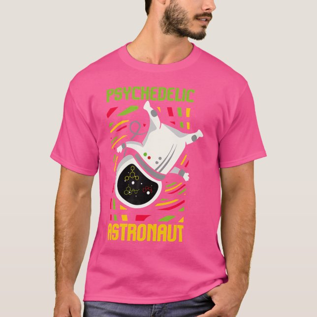 T-shirt Astronaut Spatial Psychédélique I Edm Music I Psyc (Devant)