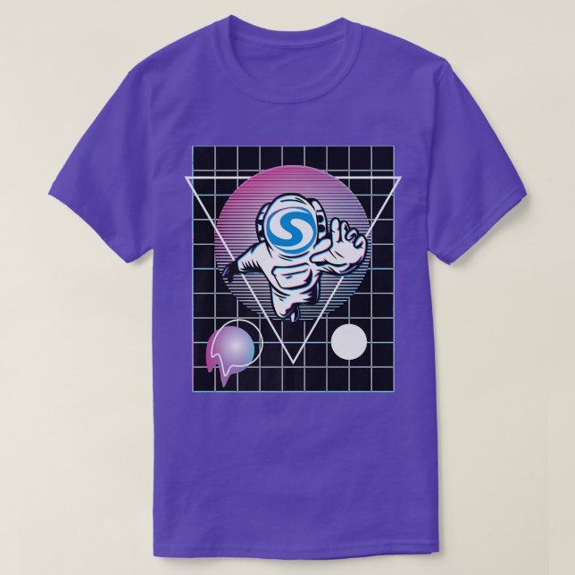 T-shirt Astronaut Syscoin (Design devant)