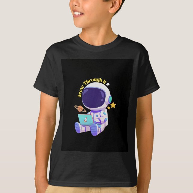 T-shirt astronaut thème spatial  (Devant)