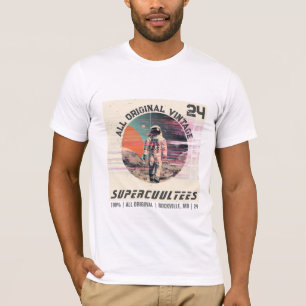 T-shirt ASTRONAUT vintage DANS L'ESPACE EXTÉRIEUR GRAPHIQU