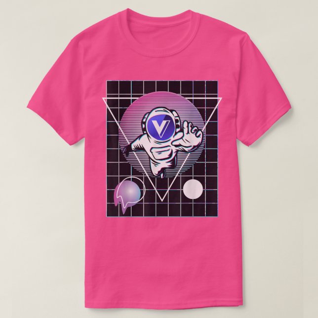 T-shirt Astronaut Voyager Token (Design devant)